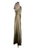 Birdy Grey 100% Polyester Metallic Green Casual Dress Size XS - photo 4