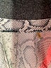 Elie Tahari Animal Print Silver Long Sleeve Blouse Size M - photo 7