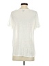 Ann Taylor 100% Linen Ivory Short Sleeve Top Size S - photo 2