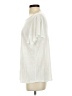 Ann Taylor 100% Linen Ivory Short Sleeve Top Size S - photo 5