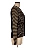 Tory Burch 100% Wool Brown Wool Cardigan Size M - photo 4