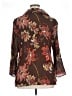 Sunny Leigh 100% Polyester Brown 3/4 Sleeve Blouse Size 2X - photo 2