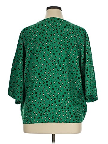 Worthington 3/4 Sleeve Blouse (view 2)