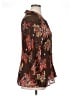 Sunny Leigh 100% Polyester Brown 3/4 Sleeve Blouse Size 2X - photo 4
