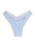 Seafolly Checkered-gingham Blue Swimsuit Bottoms Size M - photo 2