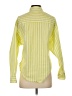 Express Stripes Yellow Long Sleeve Button-Down Shirt Size XS - photo 2