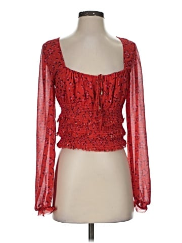 Free People 3/4 Sleeve Blouse (view 1)
