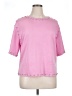 WHY Pink Short Sleeve Top Size XXL - photo 1