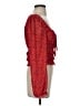 Free People 100% Polyester Red 3/4 Sleeve Blouse Size S - photo 4