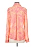 Princess Polly 100% Polyester Paisley Orange Long Sleeve Blouse Size 4 - photo 2