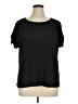 Max Studio Black Short Sleeve Top Size 1X - photo 1