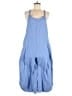 Pact Solid Blue Jumpsuit Size M - photo 1