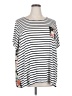 Avenue White 3/4 Sleeve Top Size 26 - 28 Plus - photo 1