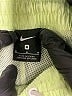 Nike 100% Polyester Color Block Green Track Pants Size M - photo 7