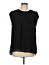 DR2 100% Polyester Black Sleeveless Blouse Size L - photo 1
