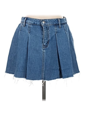 Lovers + Friends Denim Skirt (view 1)