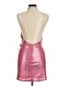 Superdown 100% Polyester Metallic Pink Cocktail Dress Size M - photo 2