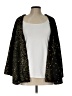 Kaari Blue 100% Polyester Gold Blazer Size L - photo 1