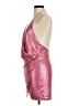 Superdown 100% Polyester Metallic Pink Cocktail Dress Size M - photo 5