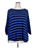Spense Blue 3/4 Sleeve Top Size 3X - photo 1