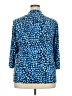 Chico's Blue 3/4 Sleeve Blouse Size XXL (4) - photo 2