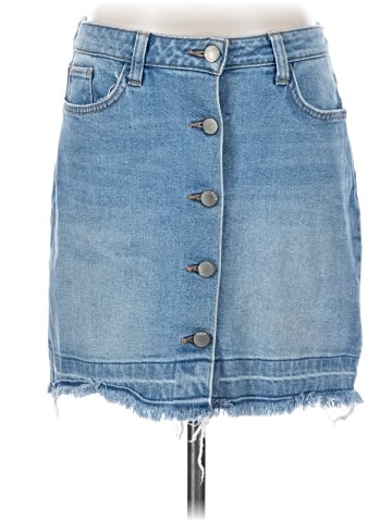 a.n.a. A New Approach Denim Skirt (view 1)