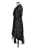 Calvin Klein 100% Polyester Floral Black Cocktail Dress Size 10 - photo 5