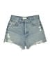 AGOLDE Blue Denim Shorts Size 26 waist - photo 1
