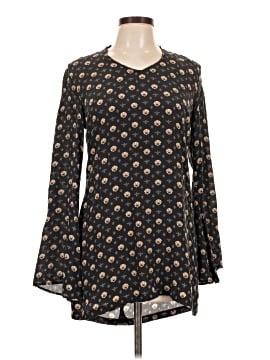 Winter Kate Long Sleeve Silk Top (view 1)