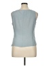 Talbots Blue Sleeveless Blouse Size 14 - photo 2