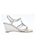 Etienne Aigner Ivory Wedges Size 8 1/2 - photo 1