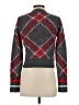 Central Park West Argyle Gray Cardigan Size XS - photo 2