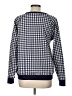 Draper James 100% Cotton Checkered-gingham Blue Pullover Sweater Size L - photo 2
