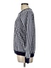 Draper James 100% Cotton Checkered-gingham Blue Pullover Sweater Size L - photo 5