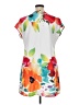 Emery Rose Print White Casual Dress Size 0X - photo 2