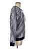 Draper James 100% Cotton Checkered-gingham Blue Pullover Sweater Size L - photo 4