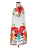 Emery Rose Print White Casual Dress Size 0X - photo 5