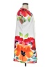 Emery Rose Print White Casual Dress Size 0X - photo 4