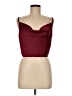 Glam Burgundy Sleeveless Top Size M - photo 1