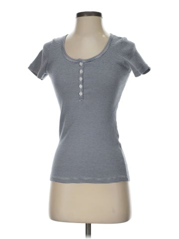 Brandy Melville Short Sleeve Henley (view 1)