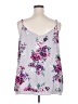 Torrid 100% Rayon Purple Sleeveless Blouse Size 3X Plus (3) - photo 2
