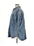 Old Navy 100% Cotton Blue 3/4 Sleeve Button-Down Shirt Size XL - photo 5