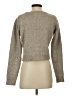 Shein 100% Polyester Tweed Tan Cardigan Size S - photo 2