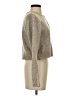 Shein 100% Polyester Tweed Tan Cardigan Size S - photo 4