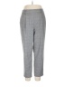 Ann Taylor LOFT Houndstooth Gray Dress Pants Size L - photo 1