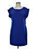 Gap 100% Polyester Solid Blue Casual Dress Size XS - photo 1