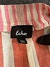 Echo 100% Cotton Stripes Pink Shorts Size M - photo 3