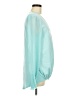 DG^2 by Diane Gilman 100% Polyester Teal Long Sleeve Blouse Size M - photo 4