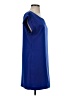 Gap 100% Polyester Solid Blue Casual Dress Size XS - photo 4