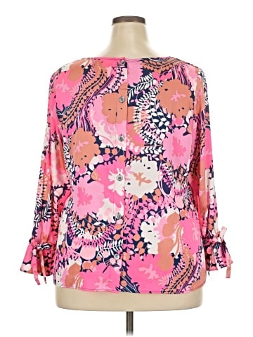 Talbots 3/4 Sleeve Blouse (view 2)